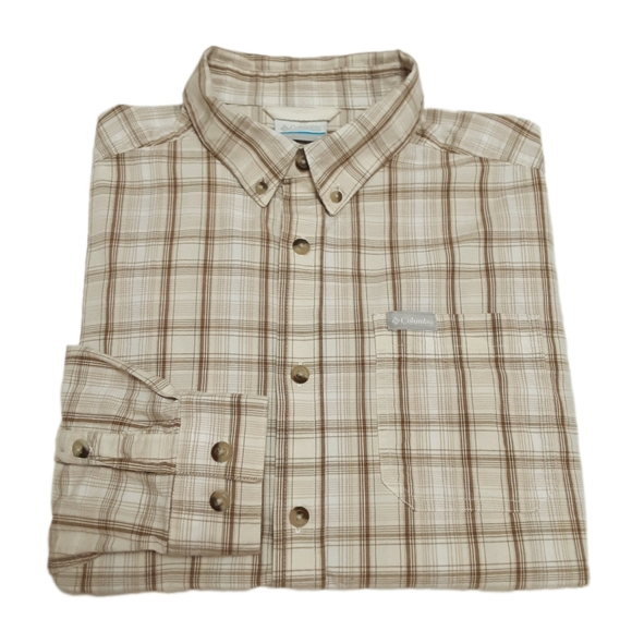 Columbia Button Up Shirt Mens Medium - Picture 1 of 11